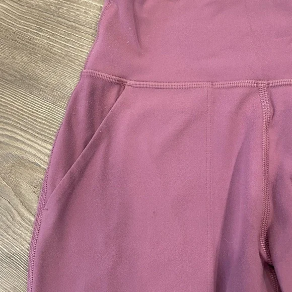 Lululemon Align Joggers High-Rise Buttery Soft Tapered Cuffs Vintage Plum W US 2 - Picture 3 of 5